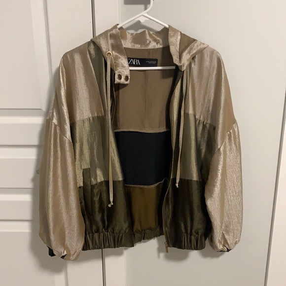 ZARA Metallic Jacket - Picture 4 of 5